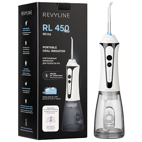 Revyline Портативный ирригатор RL 450 New, White