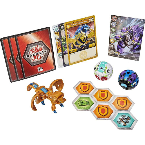 Spin Master Bakugan 6059945 Бакуган Слияние фракций Харол х Гиллатор Ультра, Сезон 2