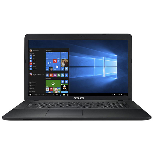 Ноутбук Asus X751SA-TY165T Intel N3710/4Gb/500Gb/17.3" HD+/DVD/Win10 Black