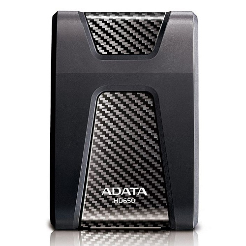 Внешний жесткий диск 2.5" 500Gb A-Data HD650 (AHD650-500GU3-CBK) USB3.0 5400rpm Черный