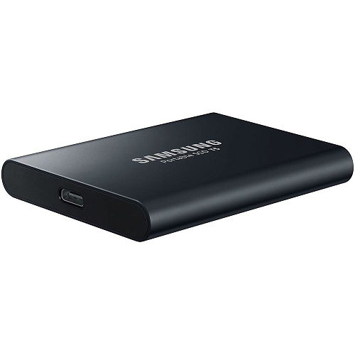Внешний SSD-накопитель 1Tb Samsung T5 MU-PA1T0B/WW (SSD) USB 3.1 Type C Черный УЦЕНКА