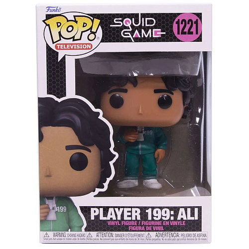 Фигурка Funko POP! "Игра в кальмара" Али (199) (Player 199 Ali) 64794