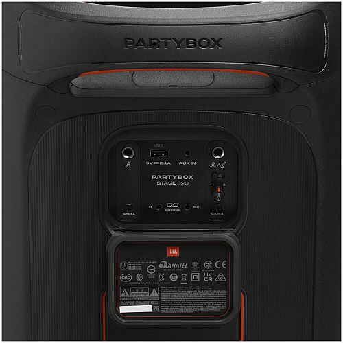 Портативная bluetooth-колонка JBL PartyBox Stage 320 Black