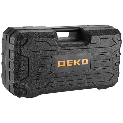 Аккумуляторная пила Deko DKCHS 20-6 PRO, 4" и 6", 20В, 2x2.2Ач, 2 шины и 2 цепи в кейсе 083-2012