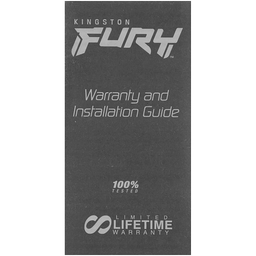 Модуль памяти DIMM 32Gb DDR5 PC51200 6400MHz Kingston Fury Beast Black EXPO (KF564C32BBE-32)