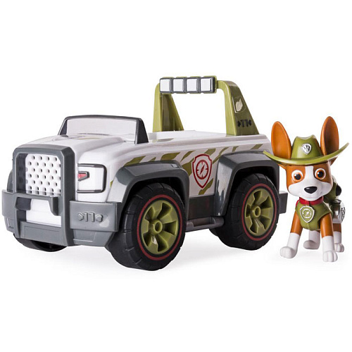 Spin Master Nickelodeon Paw Patrol Машинка спасателя и щенок Трекер 16601