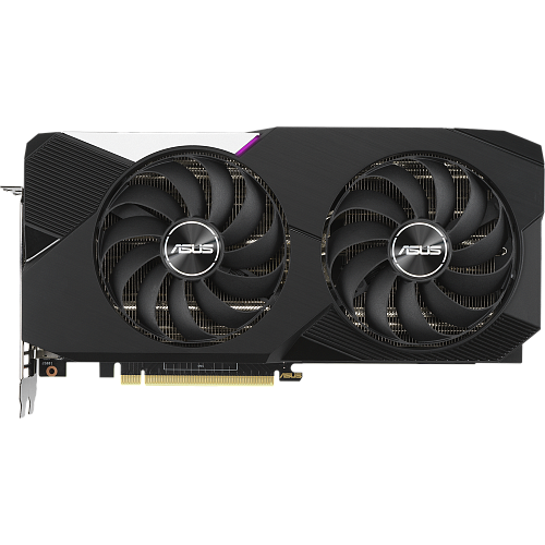 Видеокарта ASUS GeForce RTX 3070 8192Mb, Dual 8G-V2 LHR (Dual-RTX3070-8G-V2) 2xHDMI, 3xDP, Ret