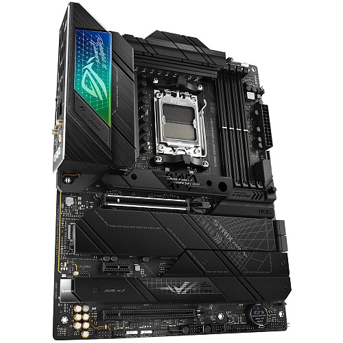 Материнская плата ASUS ROG Strix X670E-F Gaming WiFi X670 Socket AM5 4xDDR5, 4xSATA3, RAID, 4xM.2, 2xPCI-E16x, 7xUSB3.2, 3xUSB3.2 Type C, DP, HDMI, WiFi, 2.5Glan, ATX