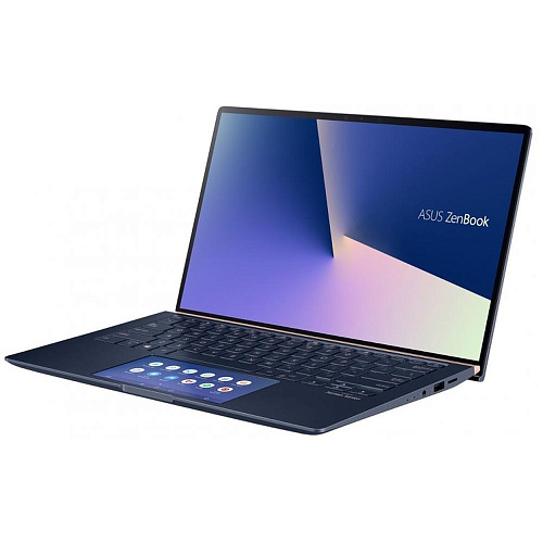 Ноутбук ASUS ZenBook 14 UX434FQ-A6072T Core i5 10210U/8Gb/512Gb SSD/NV MX350 2Gb/14" FullHD/Win10 Blue