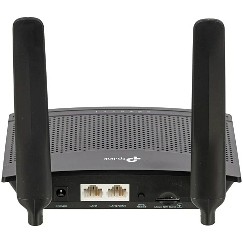Беспроводной маршрутизатор TP-LINK TL-MR100, 802.11n, 300Мбит/с, 2.4ГГц, 1xWAN/LAN, 1xSIM