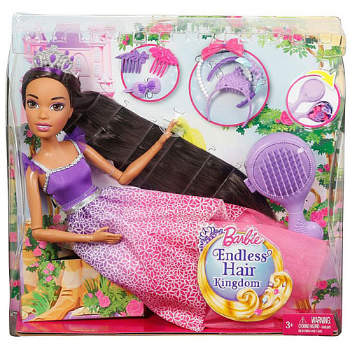 Кукла Mattel Barbie Большая кукла с длинными волосами 43 см. DPK21