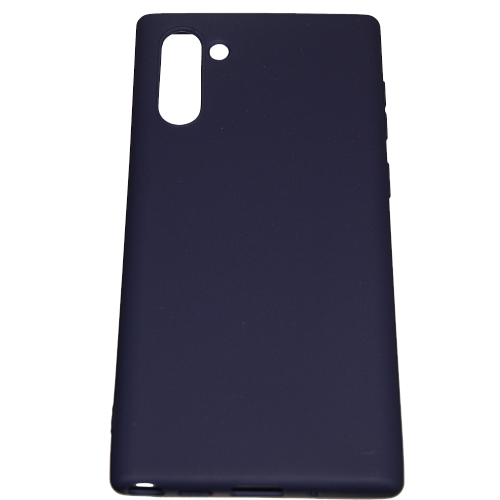 Чехол для Samsung Galaxy Note 10 (2019) SM-N970 Zibelino Soft Matte синий
