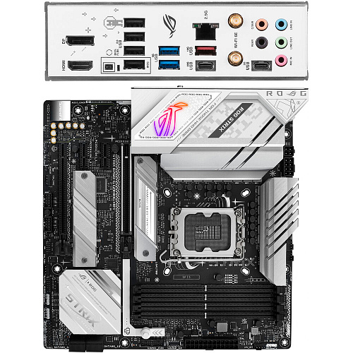 Материнская плата ASUS ROG Strix B760-G Gaming WiFi B760 Socket-1700 4xDDR5, 4xSATA3, RAID, 2xM.2, 4xPCI-E16x, 3xUSB3.2, 2xUSB3.2 Type C, DP, HDMI, WiFi, 2.5Glan, mATX