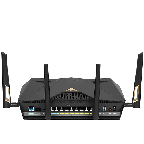 Беспроводной маршрутизатор ASUS RT-BE88U 802.11 a/b/g/n/ac/ax/be 2,4 ГГц и 5ГГц USB 3.1