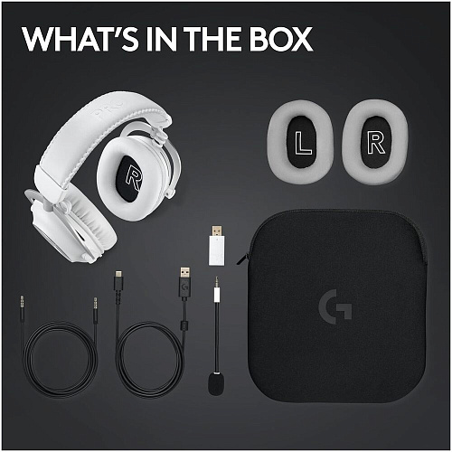 Гарнитура Logitech G PRO X2 Lightspeed Wireless Gaming Headset White