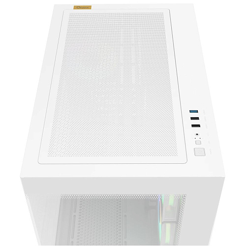 Корпус MicroATX Miditower Ocypus Gamma C54 WH ARGB White