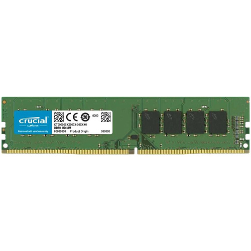 Модуль памяти DIMM 16Gb DDR4 PC25600 3200MHz Crucial (CT16G4DFRA32A)