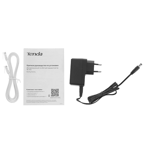 Беспроводной маршрутизатор Tenda TX2 Pro 802.11ax 1500Мбит/с, 2,4Ггц и 5Ггц, 3xGbLAN, 1xGbWAN