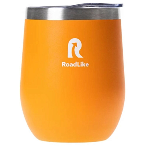 RoadLike Термокружка Mug, оранжевый, 0,35 л.
