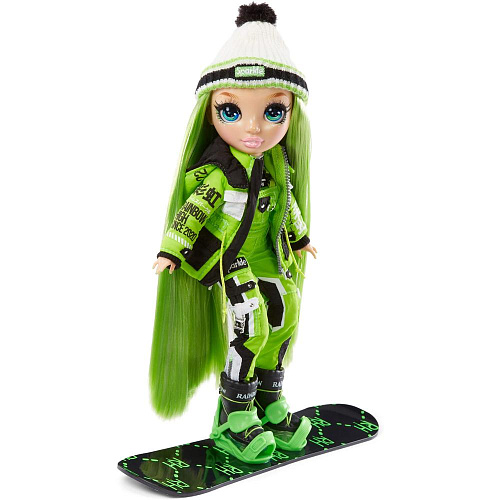 Игровой набор Rainbow High Winter Break Fashion Doll- Jade Hunter (Green) 574781