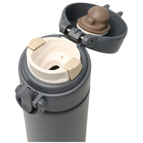 THERMOS Термокружка JNI-404 MTGY, серый, 0,4 л.