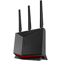 Беспроводной маршрутизатор ASUS RT-BE86U 802.11 a/b/g/n/ac/ax/be 2,4 ГГц и 5ГГц USB 3.2, USB 2.0