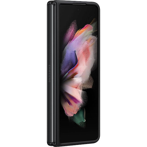 Чехол для Samsung Galaxy Z Fold3 Silicone Cover чёрный