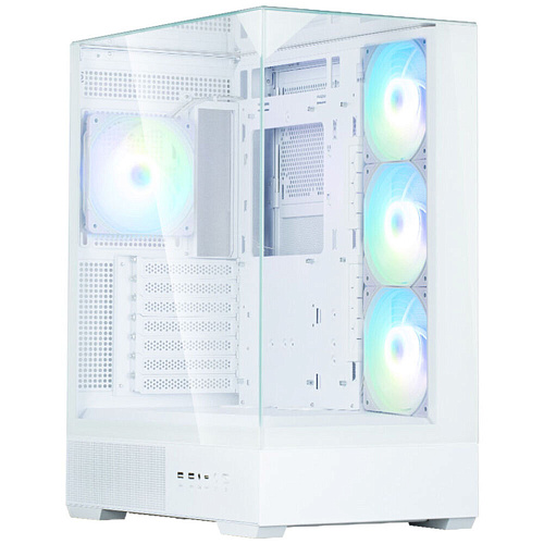 Корпус ATX Miditower Zalman P40 Prism Plus White УЦЕНКА