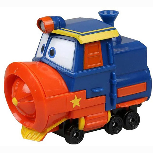 Silverlit Robot Trains Паровозик Виктор в блистере 80159