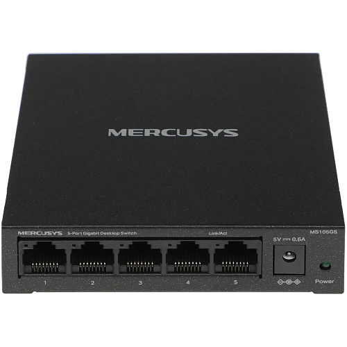 Коммутатор Mercusys MS105GS 5 ports 10/100/1000Mbps неуправляемый