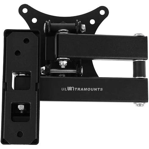 Кронштейн наклонно-поворотный Ultramounts UM875 13-27' до 20кг Vesa до 100x100 black