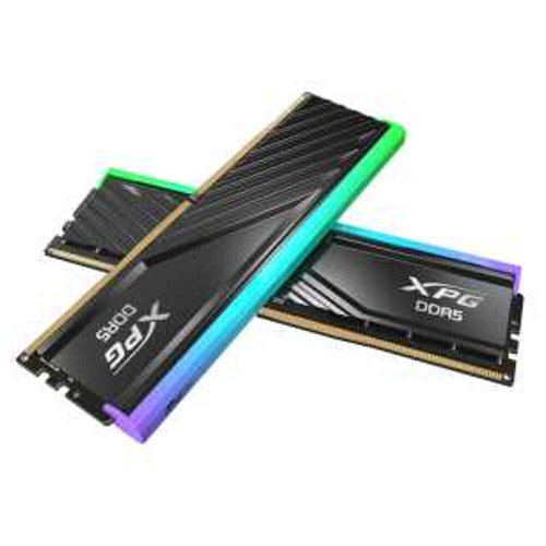 Модуль памяти DIMM 32Gb 2х16Gb DDR5 PC48000 6000MHz ADATA XPG Lancer Blade RGB Black (AX5U6000C4816G-DTLABRBK)