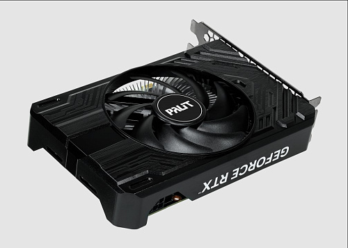 Видеокарта Palit GeForce RTX 4060 8192Mb, StormX 8G (NE64060019P1-1070F) 1xHDMI, 3xDP, Ret
