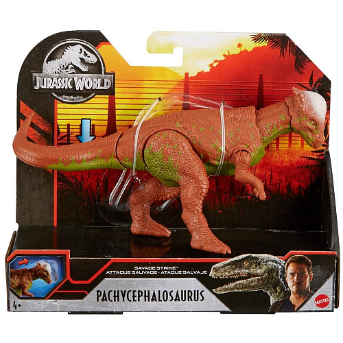 Mattel Jurassic World® Базовая фигрука динозавра GCR54/GKG13 Pachycephalosaurus