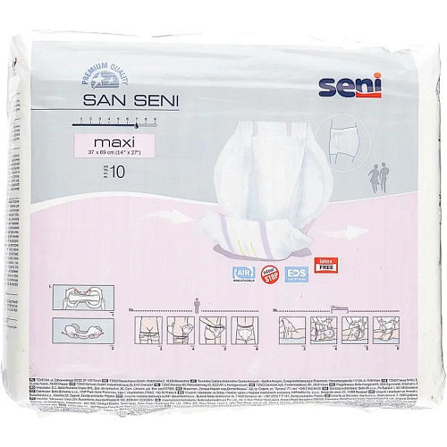 Вкладыши анатомические San Seni Maxi (10 шт.)