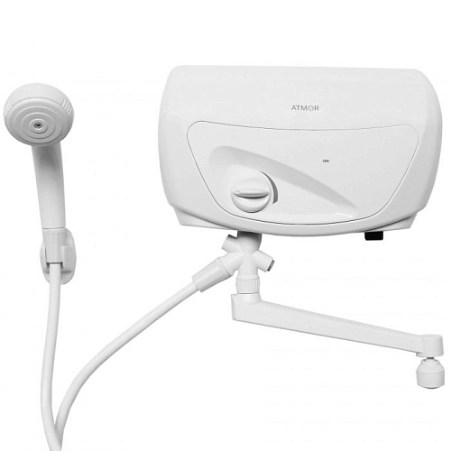 Проточный водонагреватель Atmor Classic 501 5 душ кран