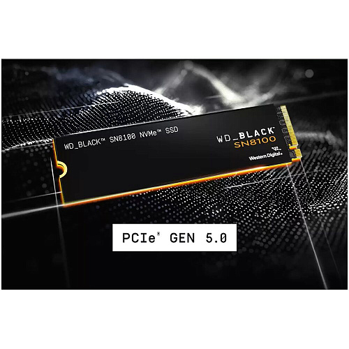 Внутренний SSD-накопитель 2000Gb Western Digital Black SN8100 (WDS200T1X0M) M.2 2280 PCIe NVMe 5.0 x4