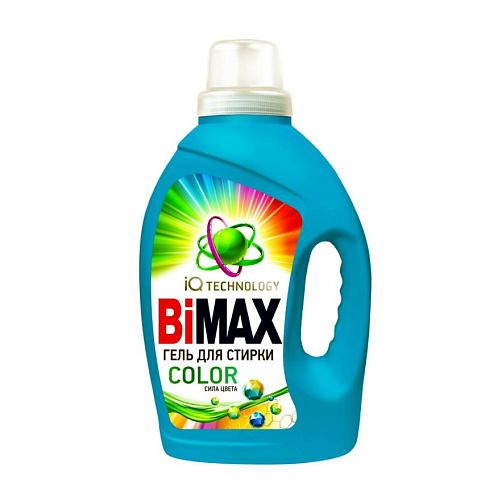 BiMax Жидкое средство для стирки Color, 1,3 л.