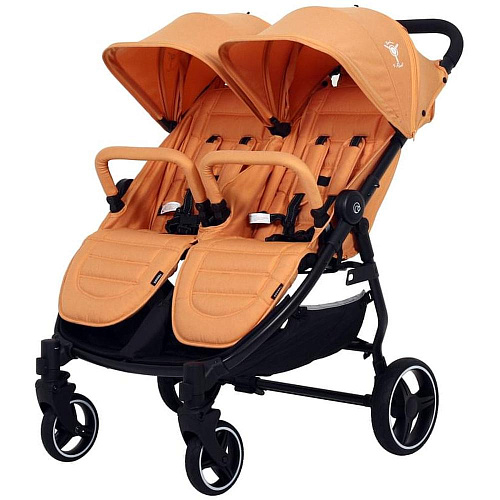 Коляска для двойни Rant "BiPLANE Trends" RA150 desert beige