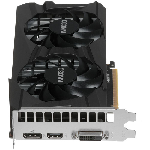 Видеокарта Inno3D GeForce RTX 3050 8192Mb, Twin X2 OC 8G (N30502-08D6X-1711VA41) 1xDVI-D, 1xHDMI, 1xDP, Ret