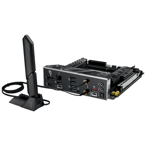 Материнская плата ASUS ROG Strix B860-I Gaming WiFi B860 Soc-1851 2xDDR5, 4xSATA3, RAID, 2хM.2, 1xPCI-E16x, 4xUSB3.2, 2xUSB3.2 Type C, DP, HDMI, WiFi, 2.5Glan, Mini-ITX
