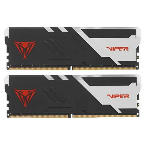 Модуль памяти DIMM 64Gb 2х32Gb DDR5 PC44800 5600MHz Patriot Memory Venom RGB Black (PVVR564G560C40K)