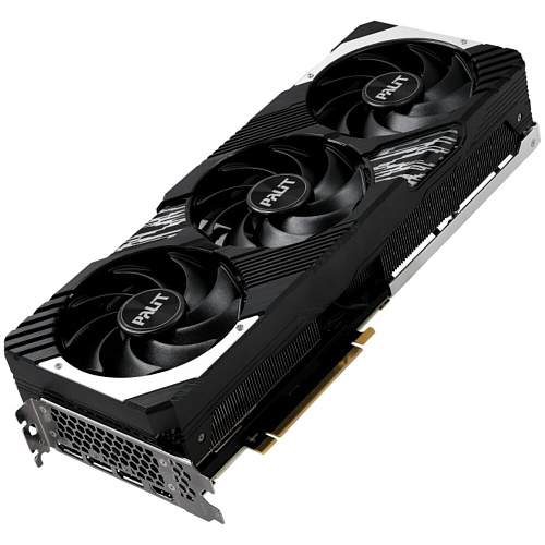 Видеокарта Palit GeForce RTX 4070 Ti 12288Mb, GamingPro 12G (NED407T019K9-1043A) 1xHDMI, 3xDP, Ret