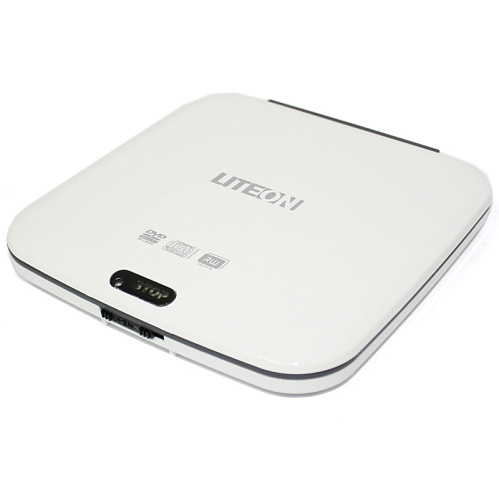 Внешний привод DVD-RW LiteOn eTAU108-01 DVD±R/±RW USB2.0 White