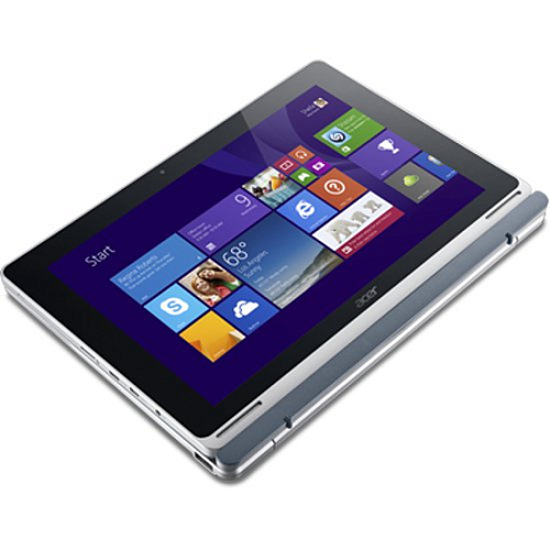 Планшет Acer Aspire Switch 10 64Gb Z3735F Silver Intel Z3735F/2Gb/64Gb/10.1"/WiFi/BT/Win8.1Bing 