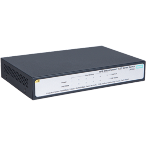 Коммутатор HPE OfficeConnect 1420 5G 5PoE+ 32W неуправляемый ( JH328A )