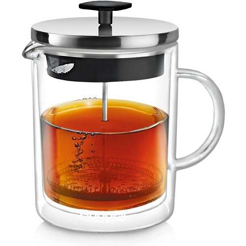 Френч-пресс Rondell Dual RDS-1063,  0,8 л.