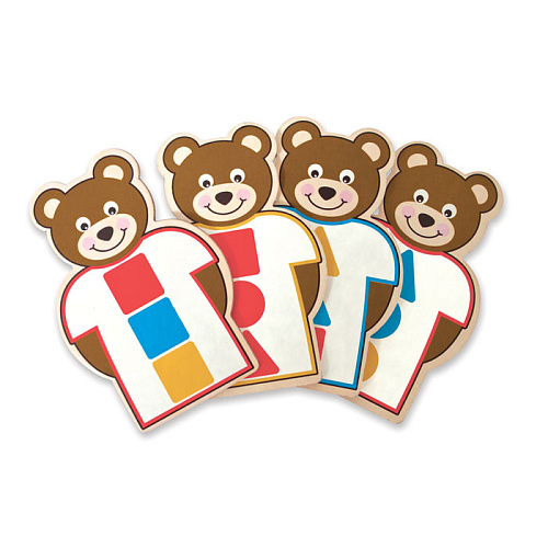 Классические игрушки Melissa & Doug Шнуровка-медведь 9492