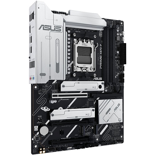 Материнская плата ASUS Prime X870-P X870 Socket AM5 4xDDR5, 2xSATA3, RAID, 4xM.2, 3xPCI-E16x, 4xUSB3.2, 2xUSB3.2 Type C, DP, HDMI, 2.5Glan, ATX