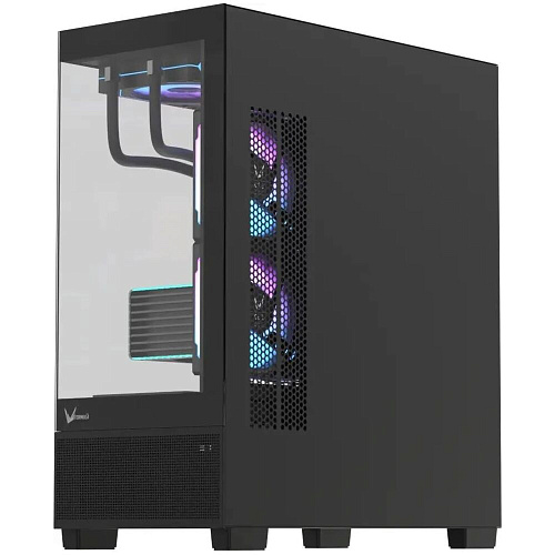 Корпус ATX Miditower Formula Crystal E1 Floe Black